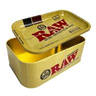 Cutie de depozitare metalică RAW cu tavă
