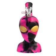 Bong din silicon cu cap de extraterestru 20 cm