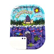 Best Buds Tavă metalică mică pentru ananas cu card magnetic pentru râșniță