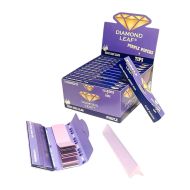 Diamond Leaf Colored Rolling Papers King Size Slim Purple