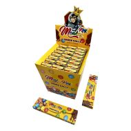Monkey King Unbleached Scented Rolling Papers King Size Slim with Tips - Chocoballs Scent Liquorice Scent