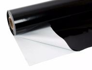 Folie reflectorizantă alb-negru 125μm 2m x 100m (rolă)