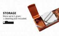 Râșniță de buzunar din aluminiu multifuncțională combinată - Sigiliu pentru frunze de buruieni 2 disponibile 3 culori