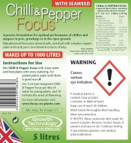 Chilli & Pepper Focus 5l. – Specialized fertilizer for chili peppers and pepper