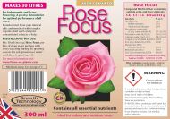 Rose Focus 1l. – Specialized liquid fertilizer for roses