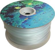 Furtun din silicon transparent, rolă de 200 m - 4 mm, pentru aer