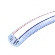 Furtun transparent cu diametrul exterior de 18 mm și interior de 16 mm, lungime 1 m.