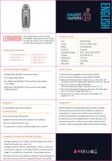 Handy Vapers Leonardo – vaporizator portabil compact cu afișaj OLED și temperatură reglabilă