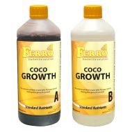 Ferro COCO GROWTH A&B - îngrășământ pentru creșterea nucii de cocos (pentru nucă de cocos, pentru apa de la robinet)
