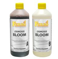 Ferro OSMOSIS BLOOM A&B - îngrășământ pentru înflorire (în sol / hidro, pentru apă osmotică)