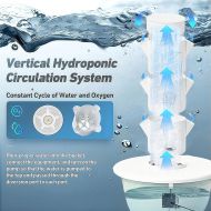 Turn vertical hidroponic cu 9 niveluri