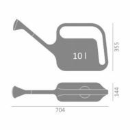 💧 Stropitoare Hagsen 10 litri – Verde