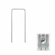 Cleme metalice pentru fixarea agrotextilelor și huselor tip „P” – 3 x 15 cm (50 buc.)