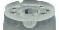 Clear orchid pot, ⌀ 15 cm