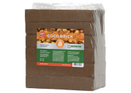Bio Nova Coco Brick - Bloc de substrat din nucă de cocos presată - 6 buc. într-un pachet