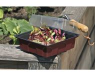 Mini seră Windhager cu 12 discuri de cocos de 19,5x19cm incluse