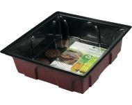 Mini seră Windhager cu 12 discuri de cocos de 19,5x19cm incluse
