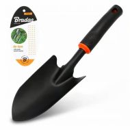 Wide garden spade DE LUXE Bradas – metal with rubberized handle