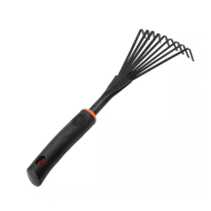 Greblă de grădină în formă de evantai Bradas DE LUXE – 9 dinți, 12 cm
