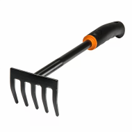 Greblă mică de grădină DE LUXE Bradas – 5 dinți, 9 cm