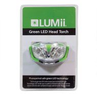 LUMii Green LED челник за глава