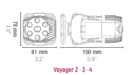 Pompa debit Sicce VOYAGER 2 3000l./h.