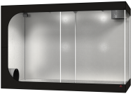 Secret Jardin HS300W - Cort pentru creșterea plantelor (298 x 150 x 200cm)
